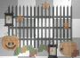 Halloween fence