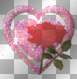 heart wiv a rose in it....<3
