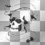 skull banner