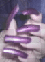 purple nails