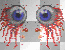 yeux sanglants