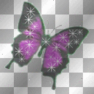 glitter Schmetterling