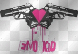 emo kid guns 