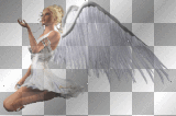 Diamond Angel Stamp