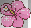 Pink Glittery Flower