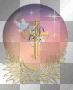 Glitter Globe w/Cross  :-}