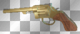 Animated Gold Revolver  :-}