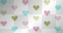 cute pastel hearts