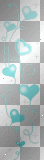 Glowing Blue Hearts  :-}