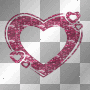Red heart frame thing >.< 