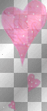 Pink Glitter Hearts