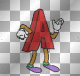 alphabet  A