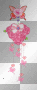butterfly carrying rose