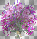 Flower Glitter Bouquet
