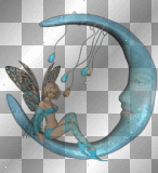 Animated Blue Moon Fairy  **db**