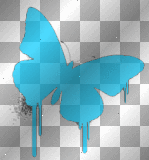 Bloody Aqua Butterfly