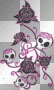 skulls and roses