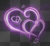 purple hearts