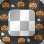 Autumn fall Halloween frame