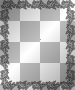 black leaf frame