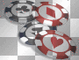 transparent poker chips