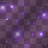 purple animated stars
