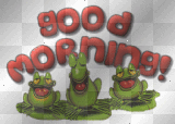 Good Morning frogs
