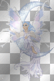 fairy on the moon