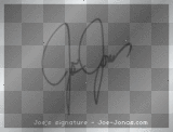 La firma di Joe Jonas