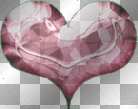 pink gem heart