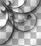 Black Swirl Border