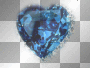 coeur bleu