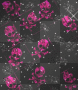 skulls pink stars black emo