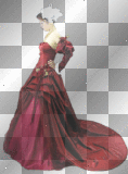red dress, gothic red dress, gothic