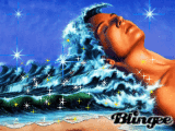 Sparkling Ocean Lady