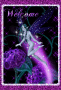 purple fairy welcome