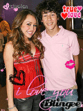 Nick Jonas & Miley Cyrus!