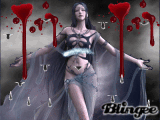 beeding angel