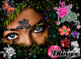 femme fleurs