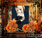 emo black and orange