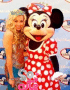 With Minnie Mouse!