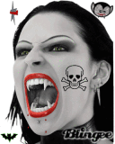 Awesome Vampiress Blingee!!!^_^