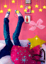 Feet up
