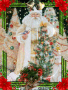 pere noel en tenue de soiree