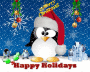 happy feet wishes you merry christmas