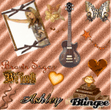 Ashley bronze + brown