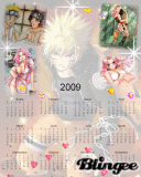 CALENDARIO SERIE NARUTO
