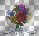 anime flower glitter ball spring