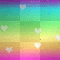anime rainbow HEARTS BACKGROUND