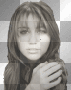 Black & White Portrait Of Miley